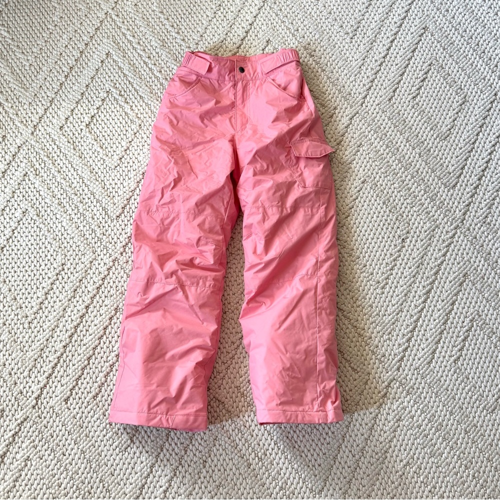 Girls size medium Columbia ski snow winter pants EUC